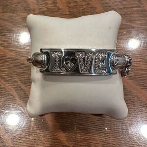 Brighton Breast Cancer 'LOVE' Charm Bracelet with Extender